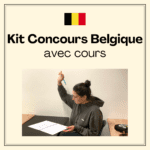 Kit Concours Belgique avec cours